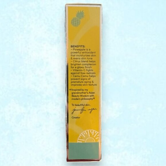 🆕 NWT Purlisse Pineapple Bright Gel Cream Moisturizer - Picture 8 of 10